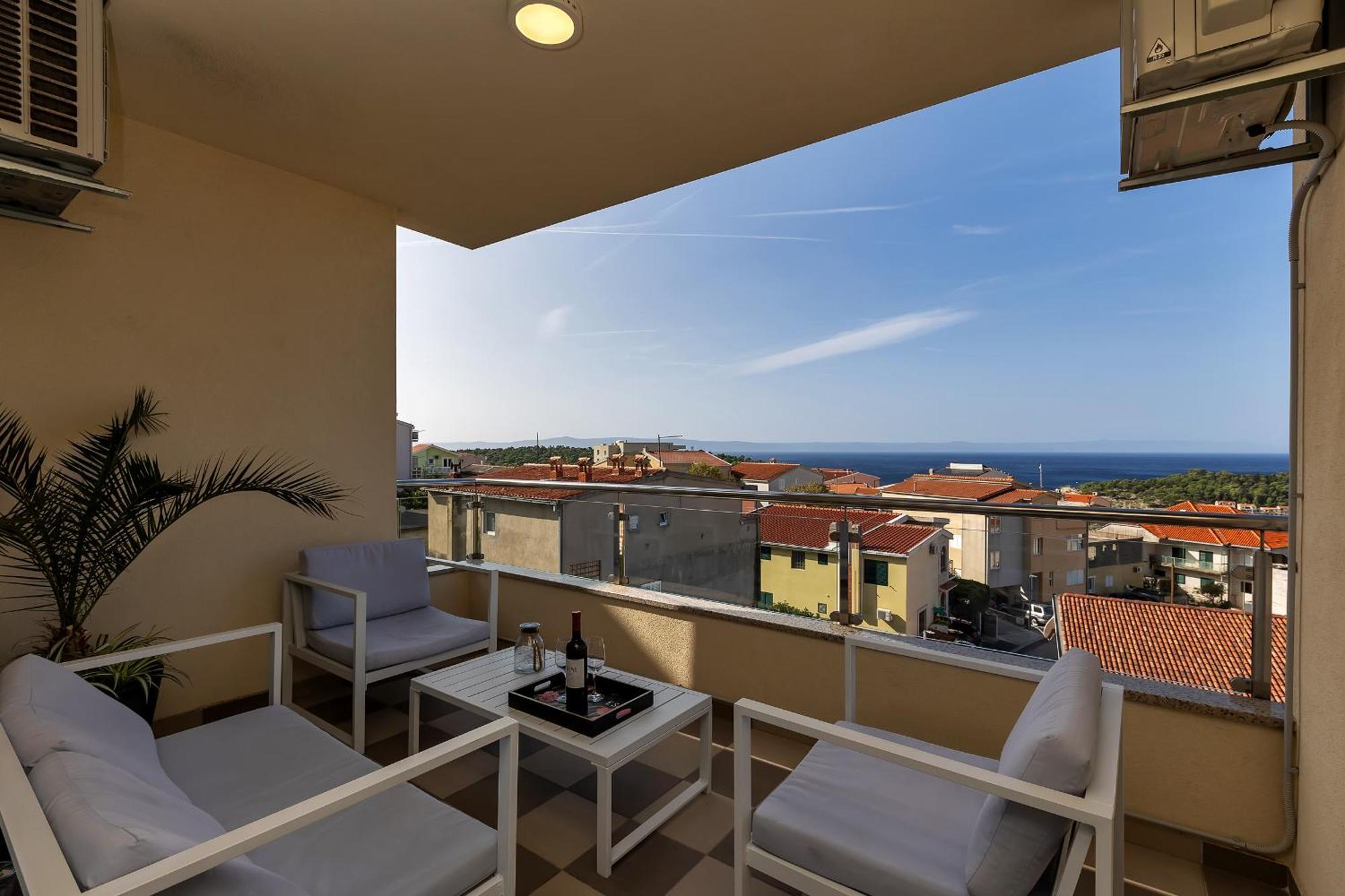 Sea View Apartments Dammi With Free Parking Makarska Extérieur photo